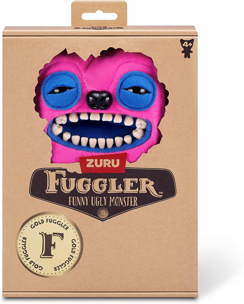Gold Fuggs by ZURU Funny Ugly Monster, Plush, Collectible, Toys