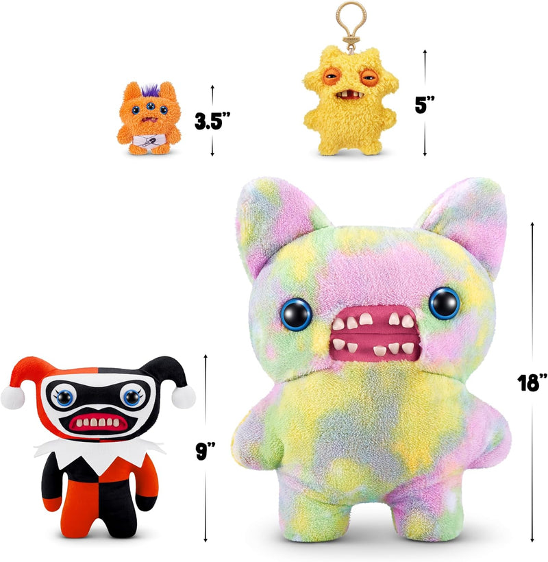 DC by ZURU Funny Ugly Monster, Plush, Collectible, Toy (Harley Quinn)