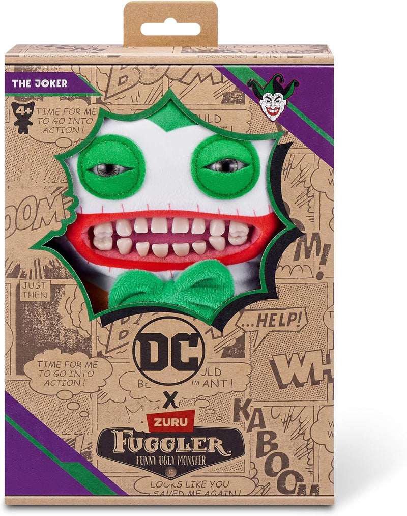 DC by ZURU Funny Ugly Monster, Plush, Collectible, Toy (Joker)