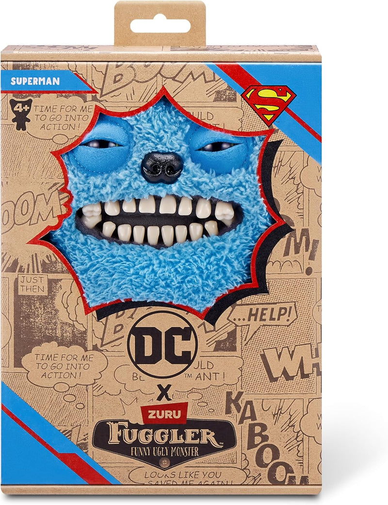DC by ZURU Funny Ugly Monster, Plush, Collectible, Toy (Superman)