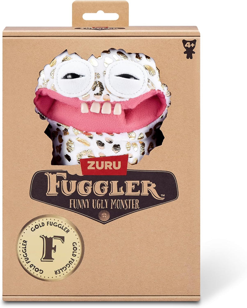 Gold Fuggs by ZURU Funny Ugly Monster, Plush, Collectible, Toys
